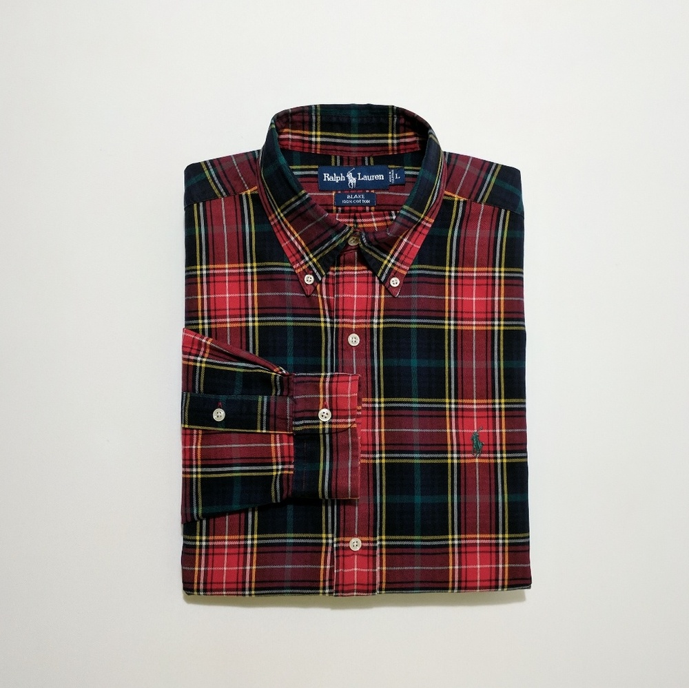 Ralph Lauren Men's Button Down Shirt Large